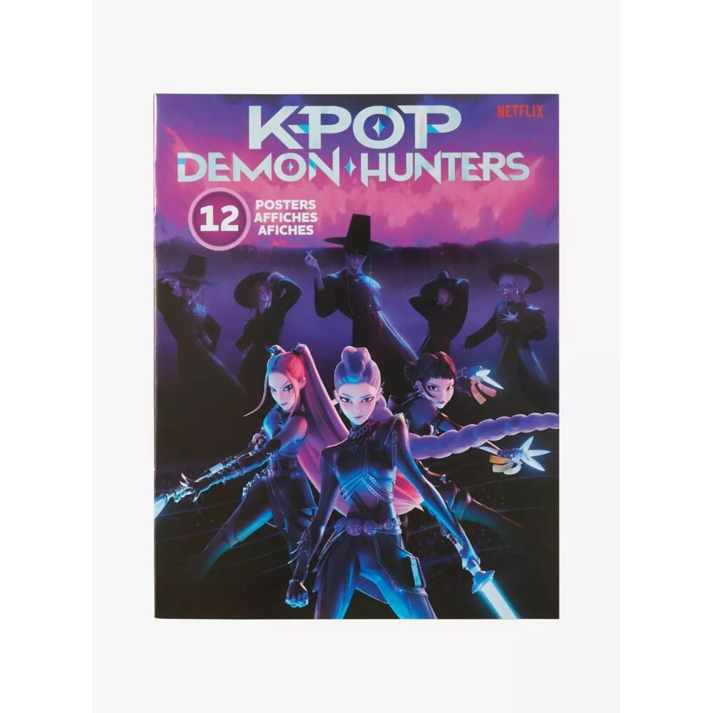KPop Demon Hunters Poster Book
